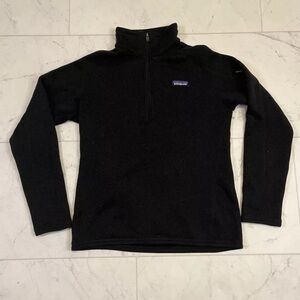 Patagonia Women’s 1/4 Zip-Up Black Better Sweater